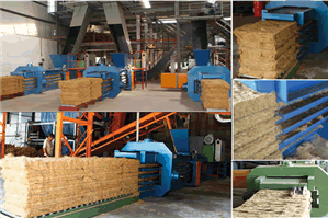 Automatic Palm Fiber Baling Machines